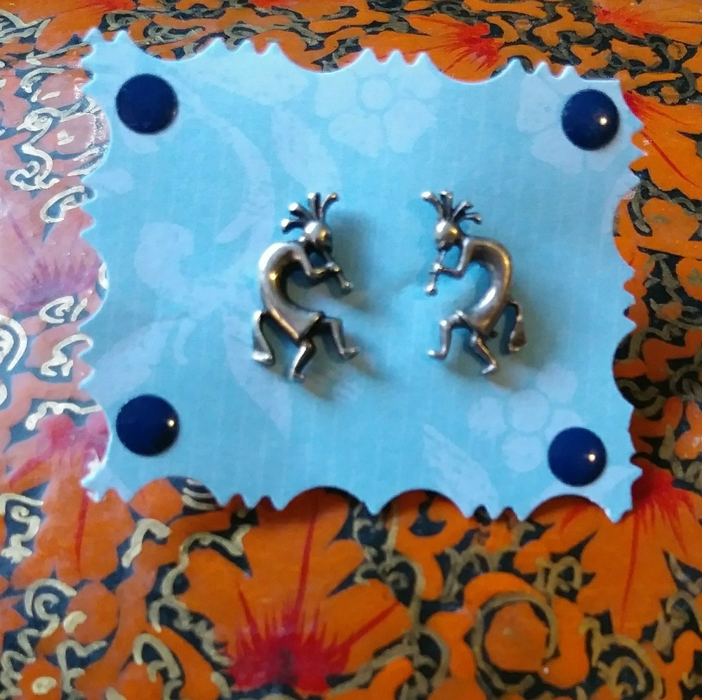 Kokopelli earrings